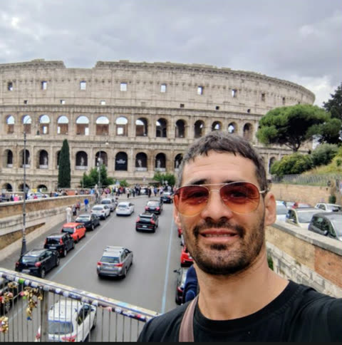 Jonatan Bazan, estudiante de italiano